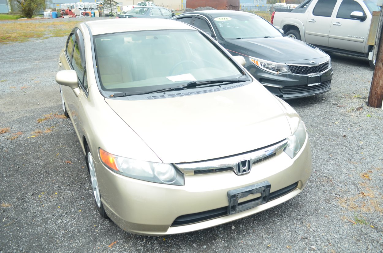 Passenger Car For Sale: 2008 Honda Civic
 